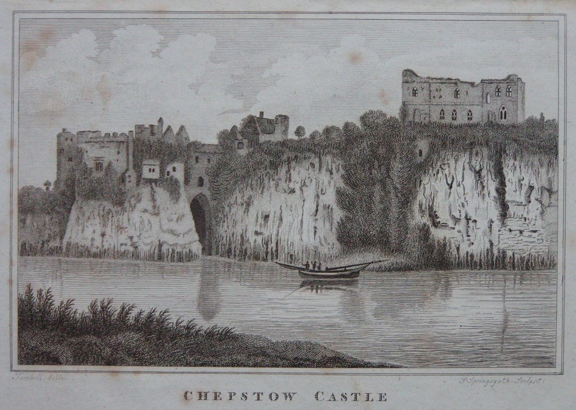 Print - Chepstow Castle - Springsguth